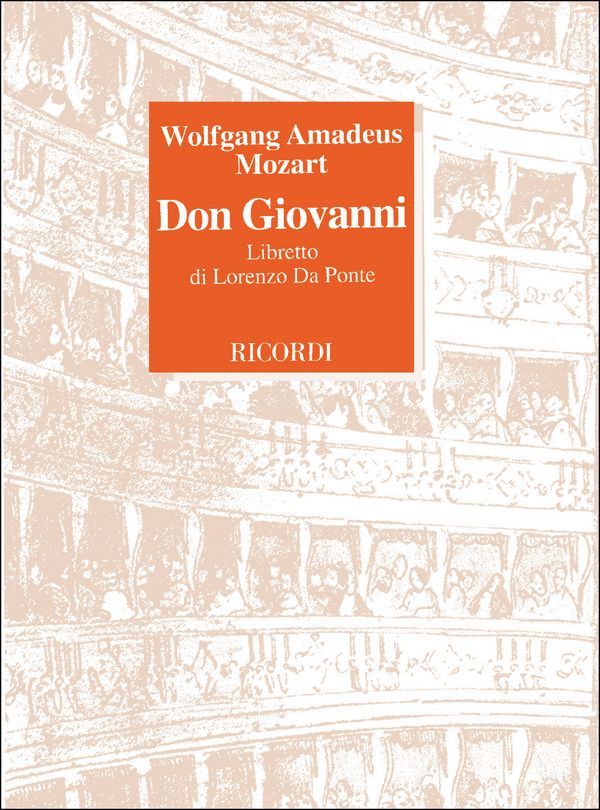 W.A. Mozart Don Giovanni&nbsp;&nbsp;Libretti (Opere)&nbsp;&nbsp;
