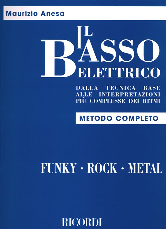 M. Anesa Il Basso Elettrico&nbsp;&nbsp;Basso&nbsp;&nbsp;