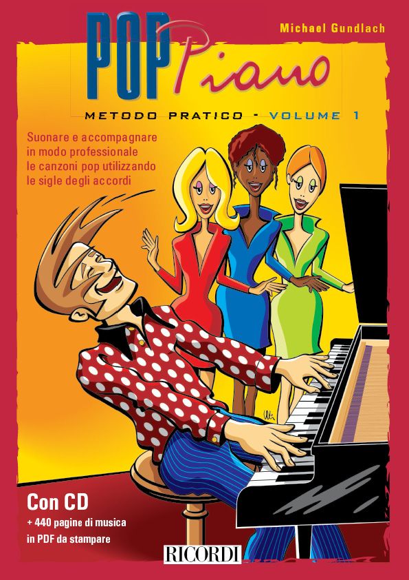 Pop Piano vol.1 (+CD)  per pianoforte (it)  