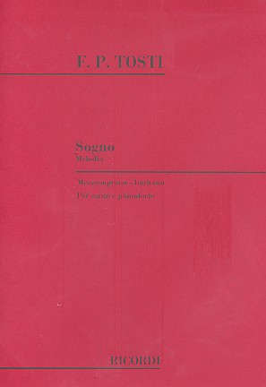 Sogno  per mezzosoprano (baritono) e pianoforte  