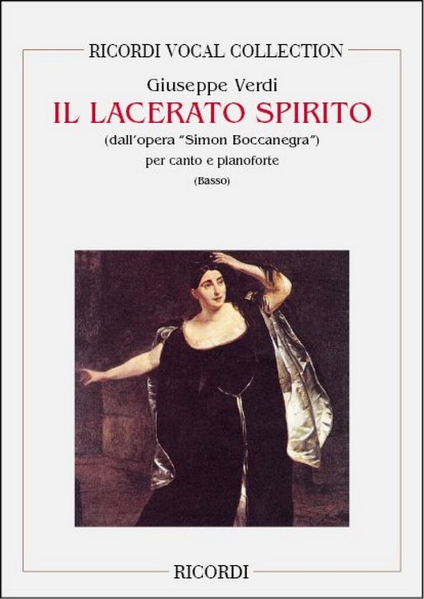 Il lacerato spirito for basso and piano&nbsp;&nbsp;&nbsp;&nbsp;