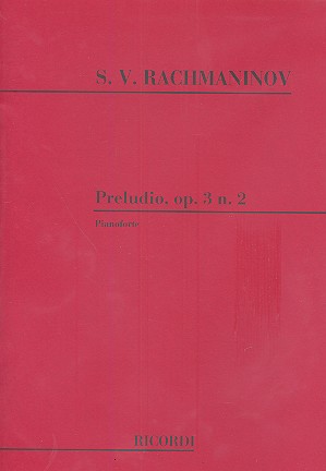 Preludio in do diesis minor op.3,2  per pianoforte  