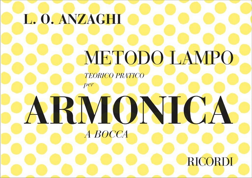 L.O. Anzaghi Metodo Lampo Teorico Pratico&nbsp;&nbsp;Harmonica (mouth or key)&nbsp;&nbsp;