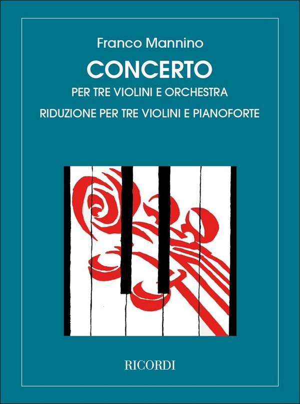 F. Mannino Concerto&nbsp;&nbsp;3 or 4 violins and Piano&nbsp;&nbsp;