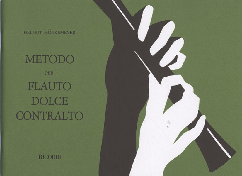 H. Monkemeyer Metodo Per Flauto Dolce Contralto&nbsp;&nbsp;Recorder&nbsp;&nbsp;