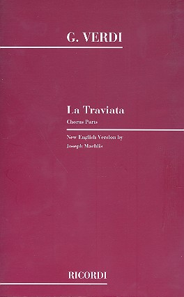 La Traviata&nbsp;&nbsp;chorus part (en/it)&nbsp;&nbsp;