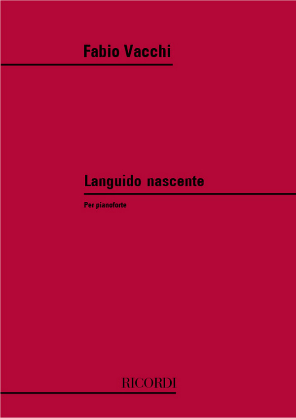 Languido Nascente per piano&nbsp;&nbsp;Piano&nbsp;&nbsp;