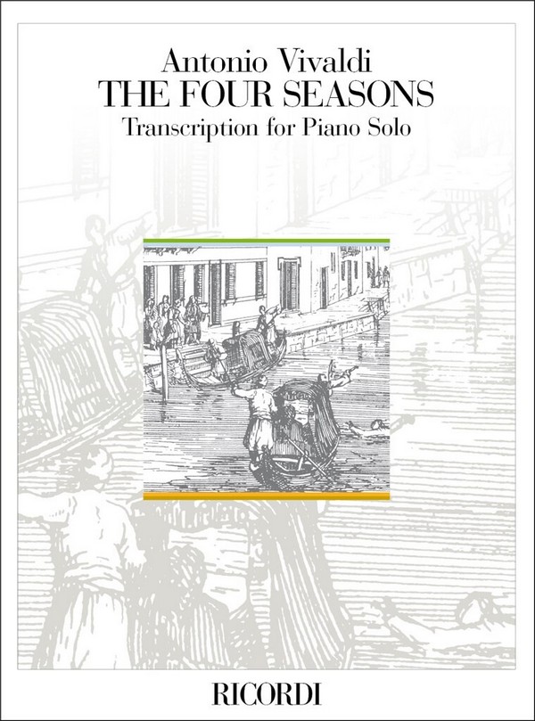 The four Seasons op.8&nbsp;&nbsp;for piano&nbsp;&nbsp;