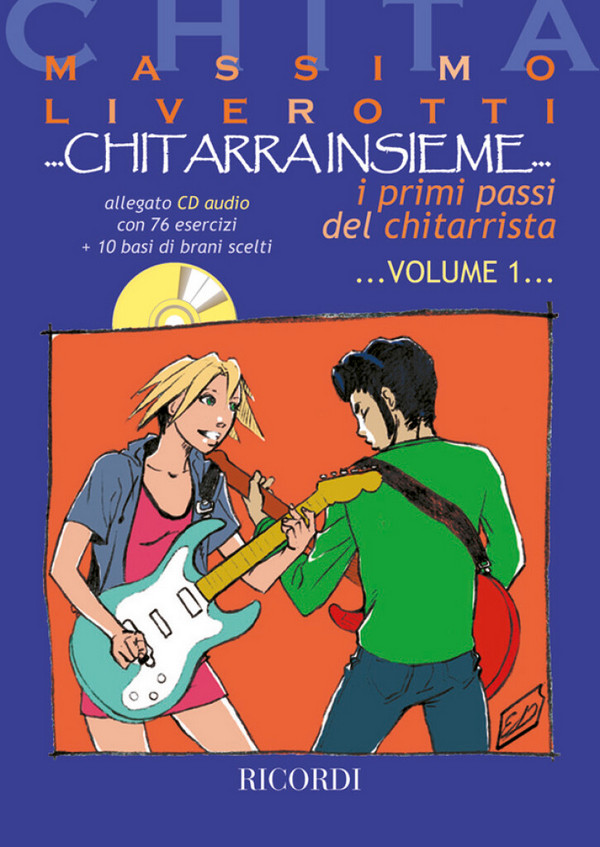 M. Liverotti Chitarra Insieme - Vol. 1&nbsp;&nbsp;Method and study for Guitar&nbsp;&nbsp;