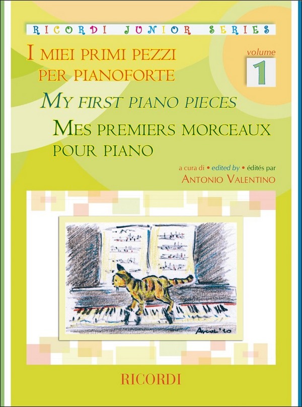 I miei primi pezzi vol.1&nbsp;&nbsp;per pianoforte&nbsp;&nbsp;