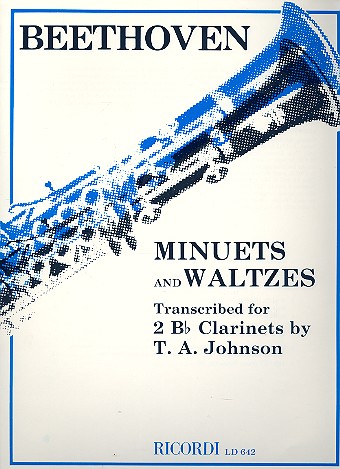 Minuets and Waltzes for 2 clarinets&nbsp;&nbsp;score&nbsp;&nbsp;
