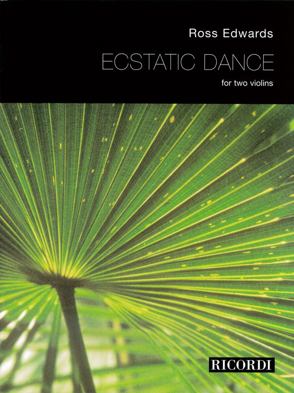 R. Edwards Ecstatic Dance  For Two Violins&nbsp;&nbsp;2 O Piu' Violini&nbsp;&nbsp;