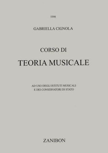 G. Cignola Corso Di Teoria Musicale  Opera Theory  