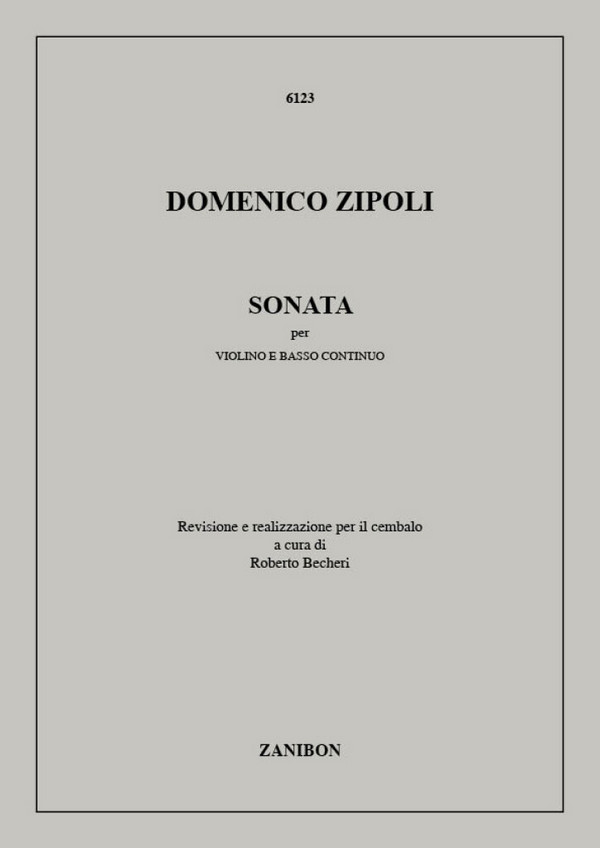 D. Zipoli Sonata Per Violino E Basso Continuo  Violin and Piano  