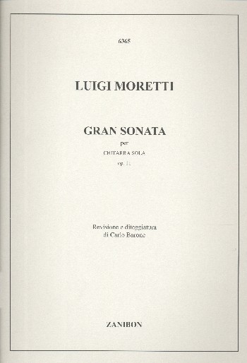 Gran Sonata Op.11  per chitarra  