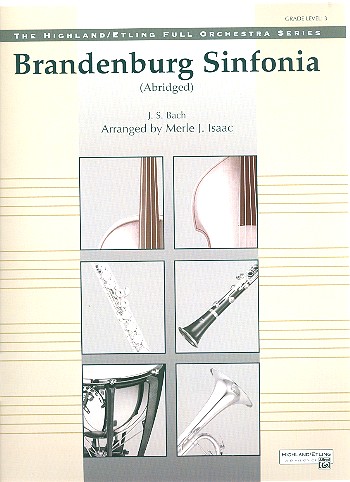Brandenburg Sinfonia (abridged)&nbsp;&nbsp;for orchestra&nbsp;&nbsp;score and parts (strungs 8-8-3--5-5-5)