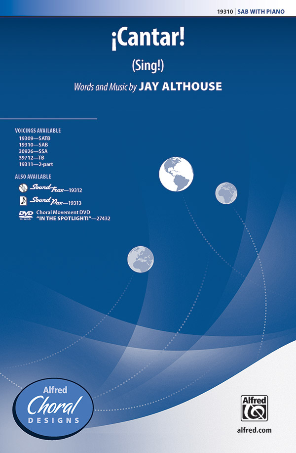 Cantar! (Sing!)&nbsp;&nbsp;for mixed chorus (SAM) and instruments&nbsp;&nbsp;vocal score (sp/en)