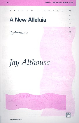 A New Alleluia &nbsp;&nbsp;for 1-2-part chorus (SS) and piano&nbsp;&nbsp;score