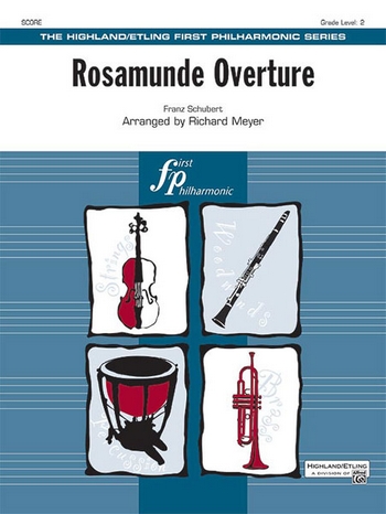 Ouvertüre zu Rosamunde&nbsp;&nbsp;für Orchester&nbsp;&nbsp;Partitur und Stimmen (Streicher 8-8-3--5-5-5)