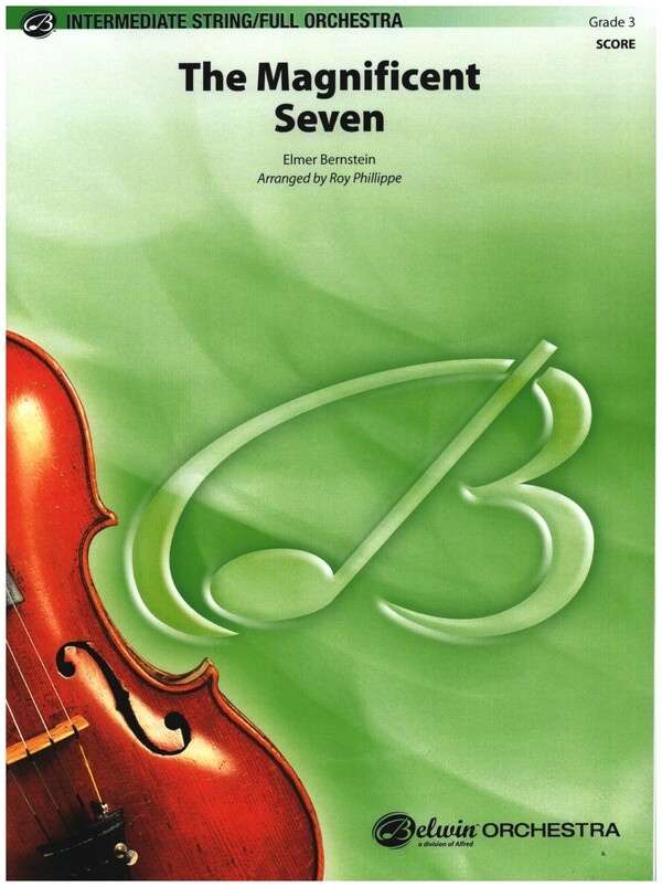 The Magnificent Seven&nbsp;&nbsp;for orchestra&nbsp;&nbsp;score