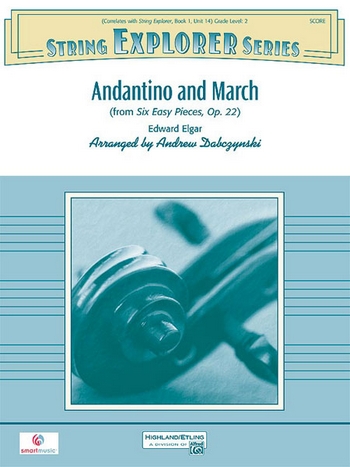 Andantino and March op.22  for string orchestra  score and parts (8-8-3--5-5-5)