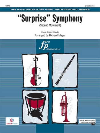 Surprise Symphony second Movement&nbsp;&nbsp;for orchestra&nbsp;&nbsp;score and parts