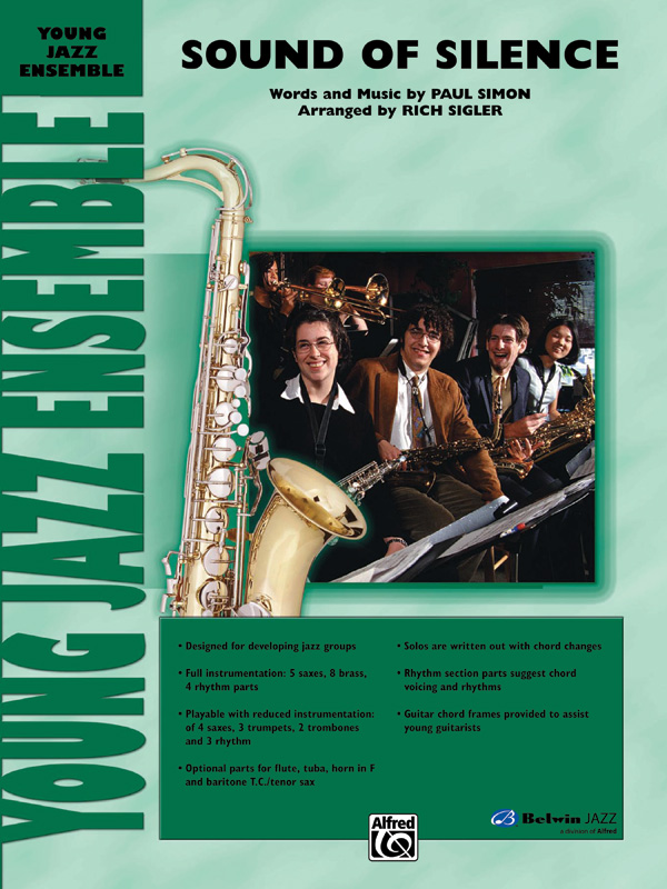 Sounds of Silence   for jazz ensemble  score and parts