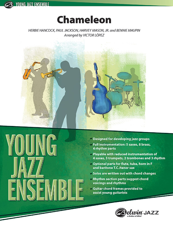 Chameleon:  for young jazz ensemble  score and parts