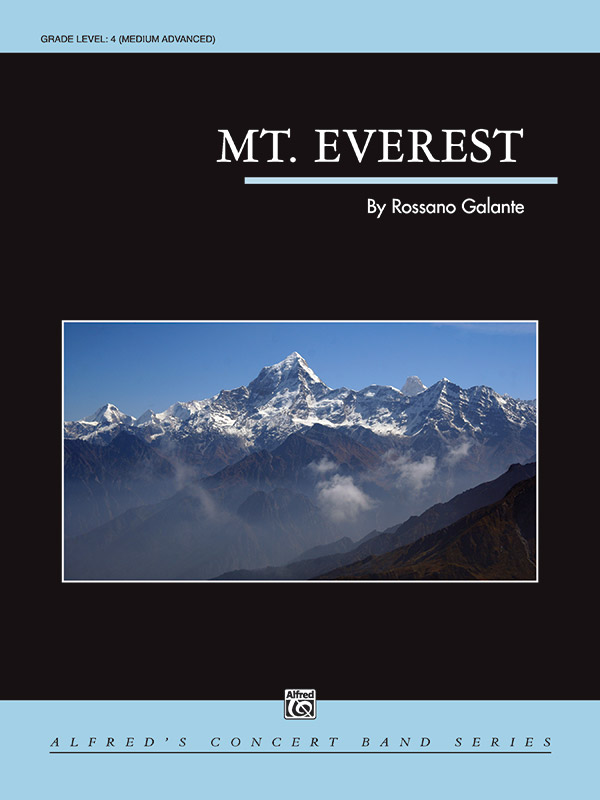 Mt. Everest &nbsp;&nbsp;for concert band&nbsp;&nbsp;score and parts
