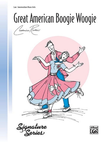 Great American Boogie Woogie  for piano solo (late intermediate)   
