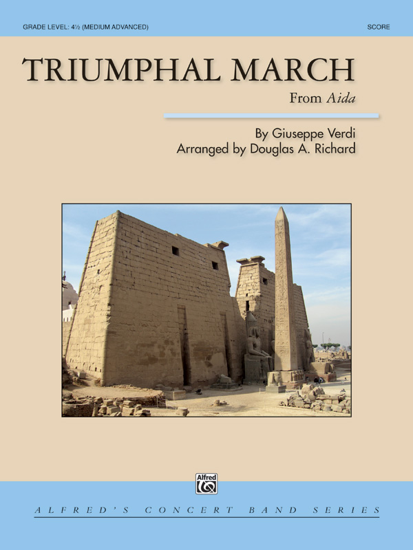 Triumphal March from 'Aida'&nbsp;&nbsp;for concert band&nbsp;&nbsp;score and parts