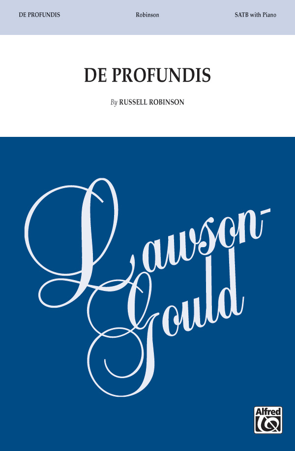 De Profundis SATB&nbsp;&nbsp;&nbsp;&nbsp;Mixed voices