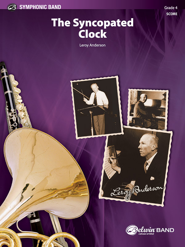 The syncopated Clock  for concert band  score