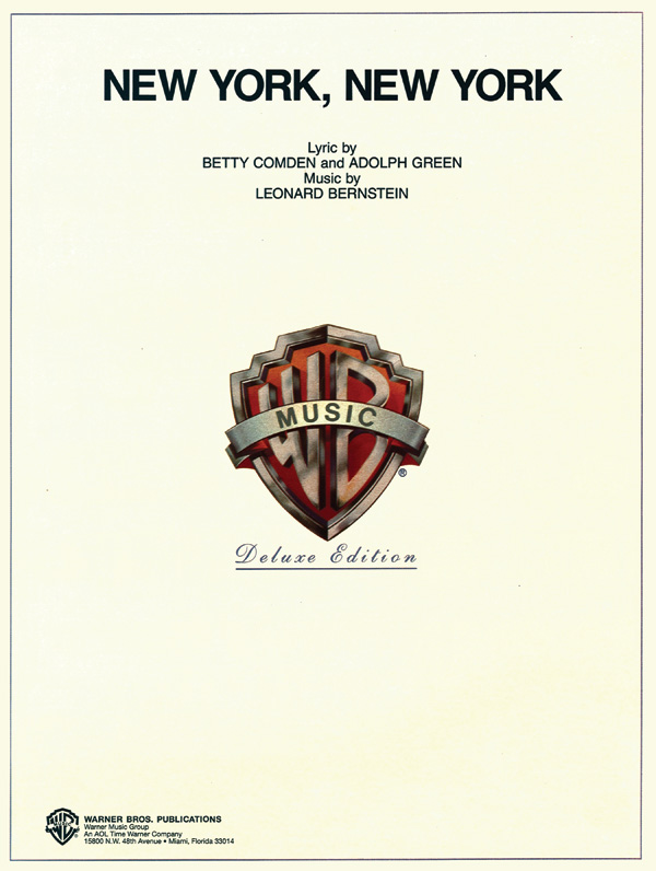 New York, New York (On the Town)(PVG)&nbsp;&nbsp;Piano/Vocal/Guitar Singles&nbsp;&nbsp;