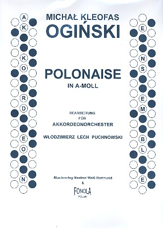 Polonaise a-Moll für Akkordeonorchester  Stimmen  