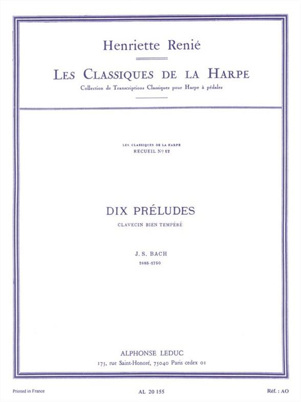 10 Preludes  pour harpe  