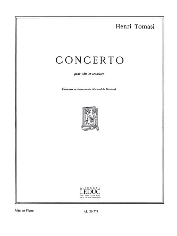 Concerto pour alto et orchestre&nbsp;&nbsp;pour alto et piano&nbsp;&nbsp;