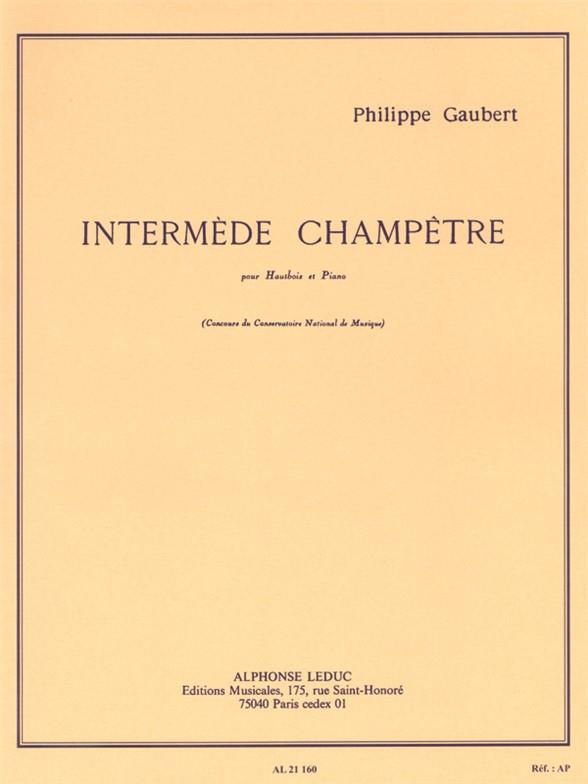 Intermède champêtre  pour hautbois et piano  