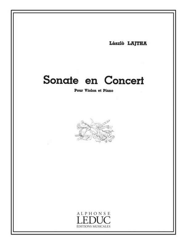 Sonate en concert op.68&nbsp;&nbsp;pour violon et piano&nbsp;&nbsp;