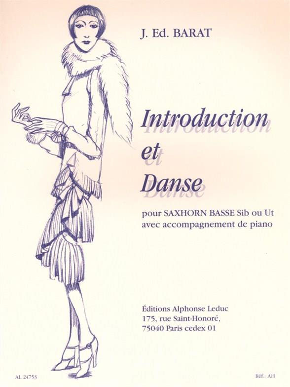 Introduction et danse&nbsp;&nbsp;saxhorn basse et piano&nbsp;&nbsp;