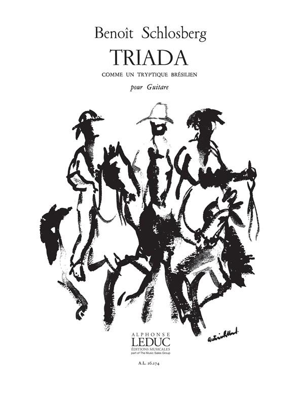 Triada comme un tryptique brésilien&nbsp;&nbsp;pour guitare&nbsp;&nbsp;