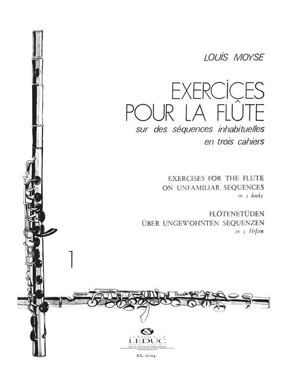 Exercices sur des sequences inhabituelles vol.1  pour flute  