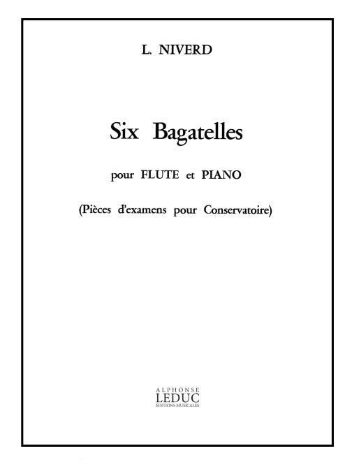 6 Bagatelles pour flûte et piano&nbsp;&nbsp;&nbsp;&nbsp;