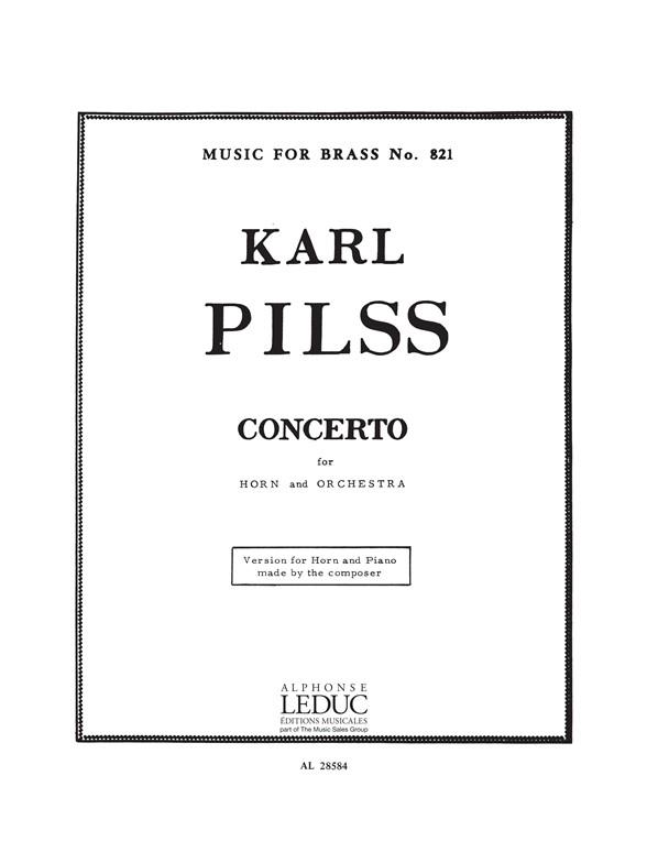 Concerto   for horn and orchestra  version for horn and piano