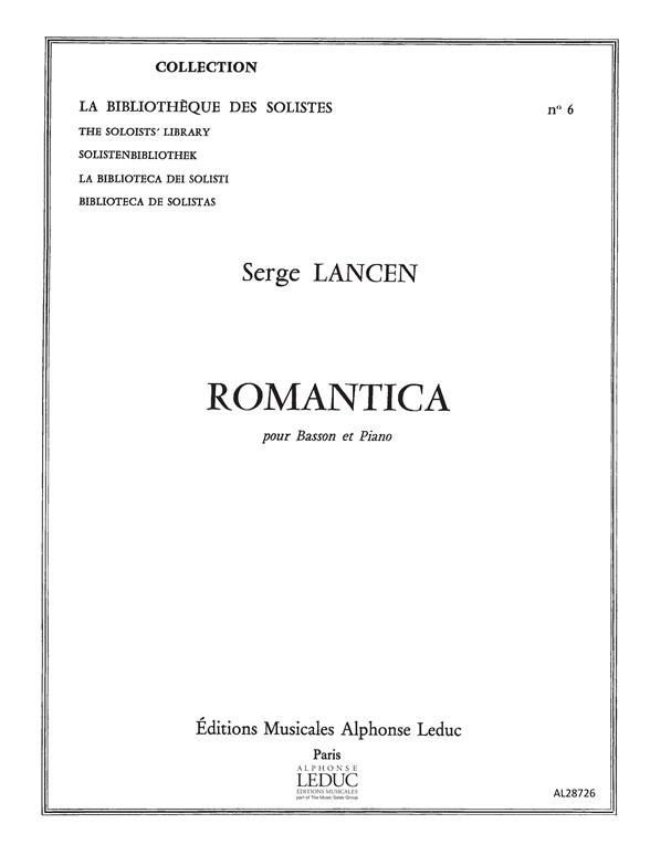 Romantica  für Fagott und Klavier  