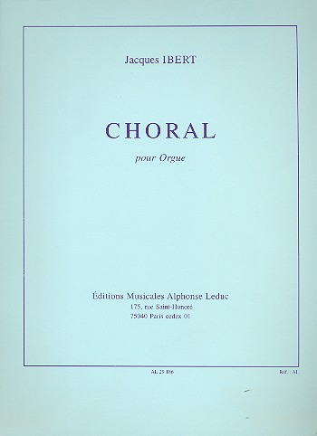 Choral  pour orgue  