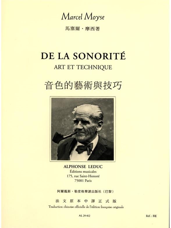 De la sonorité  pour flûte (frz/jap)  