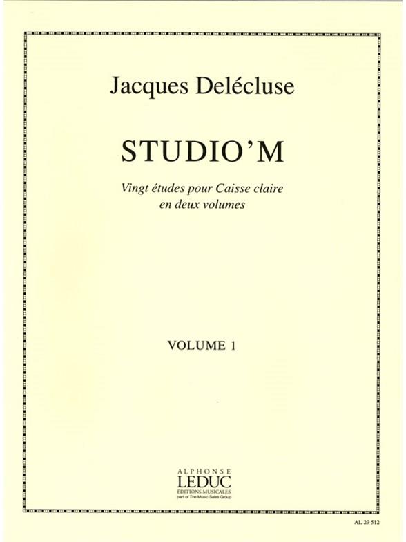 Studio'M vol.1&nbsp;&nbsp;pour caisse claire&nbsp;&nbsp;