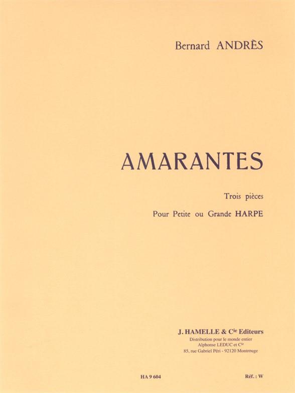 Amarantes  pour harpe ou harpe celtique  