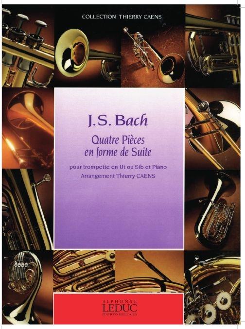 4 Pièces en forme de suite&nbsp;&nbsp;pour trompette en ut ou si bémol et piano&nbsp;&nbsp;